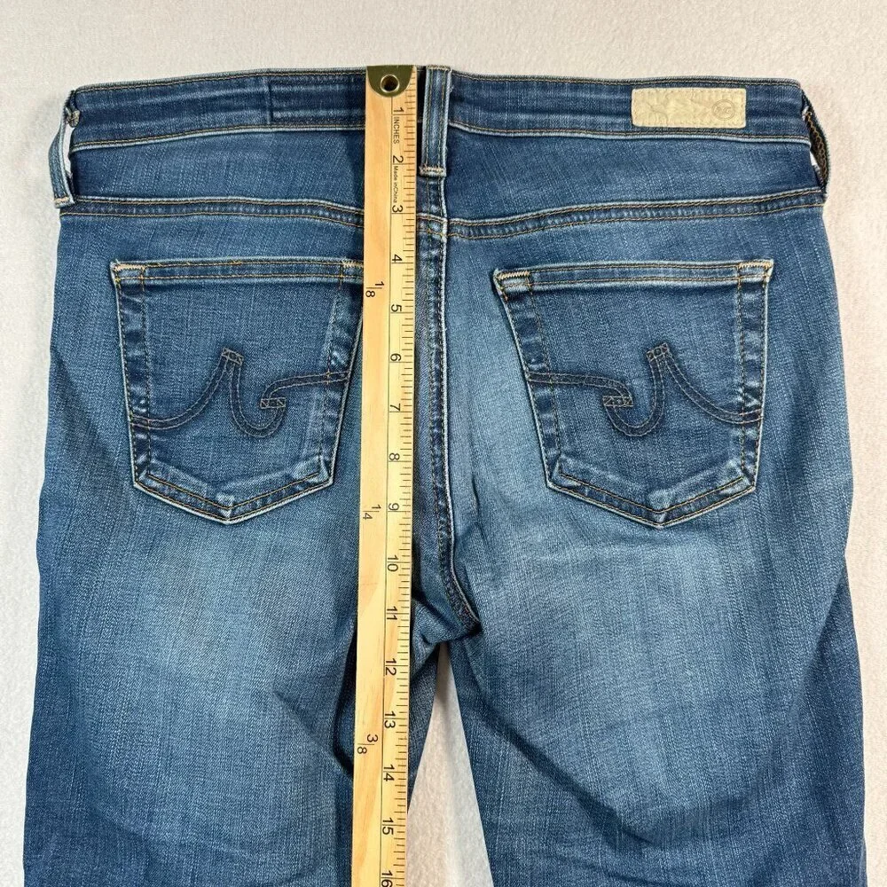Adriano Goldschmied Jeans Womens 27 Blue The Legging Ankle Skinny Low Rise